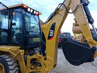 Le plus populaire de marque Caterpillar bien vendue, bon marché, d'occasion, chargeuse-pelleteuse CAT416E en stock avec garantie à long terme à vendre