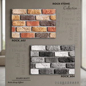 300x450mm Offre Spéciale Extérieur Ciment Design 30x45 cm Maison Ardoise Carrelage Mur Prix 12x18 Céramique Elévation Décorative Carrelages Muraux - Product Image 3