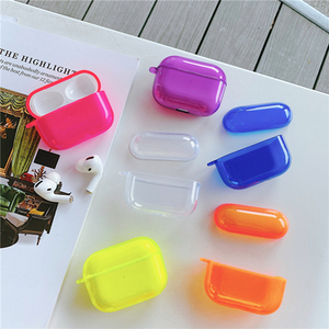 Set 2 en 1 para iPhone 7-17 Pro <span class=keywords><strong>Max</strong></span>: Funda para Teléfono Móvil y Cubierta para Auriculares Inalámbricos Color Caramelo para <span class=keywords><strong>Airpods</strong></span> 1 2 3 4 Pro 2 3 - Product Image 5