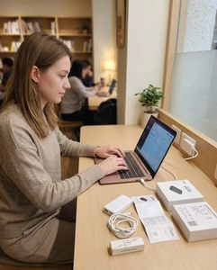 Cargador Rápido GaN Ultrafino de 65W con PD 3.0 y QC 3.0/4.0, Tecnología de Transformador Plano, Carga Rápida para <span class=keywords><strong>MacBook</strong></span>, <span class=keywords><strong>iPhone</strong></span> y Samsung - Product Image 3