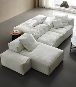 Mobilier de salon minimaliste italien Multi-Configuration DIY <span class=keywords><strong>module</strong></span> combiner canapé design - Product Image 1