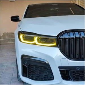 Cartes LED jaunes Angel Eye DRL pour <span class=keywords><strong>2020</strong></span> G11 G12 LCI 730I 740i 750IX 730Li M750I phare LED feux diurnes - Product Image 5