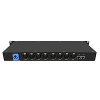 Usine bonne qualité 8 route DMX distributeur dmx artnet contrôleur pour Stage DJ Light