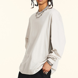 Camiseta Deportiva Básica de Manga Larga para <span class=keywords><strong>Hombre</strong></span>, Corte Holgado, Tela SORONA 5A Antibacteriana, Funcional y Personalizable, de Alta Calidad - Product Image 4