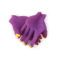 Accessoires de costume d'Halloween pour le Festival des Fantômes, gants d'horreur modernes pour cosplay, gants de démon effrayants avec des ongles, accessoires en TPR, dessin animé