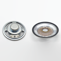 XDEC 2 pouces 50mm néodyme étanche Mylar cône haut-parleur 4Ohm 2W 660Hz support de colle