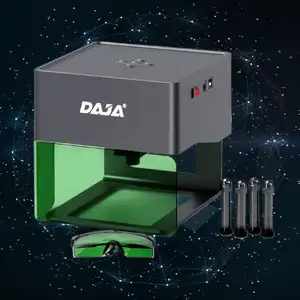 DAJA DJ6ブルートゥース接続ミニポータブルレーザー彫刻リーフGlowforgeProレーザーカッターおよび彫刻機用