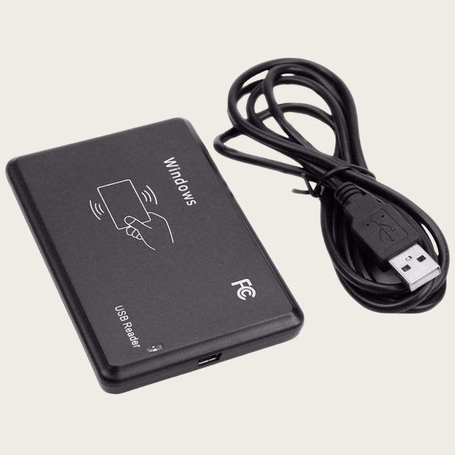SMART Dual Frequency Access Control Encrypted Programmer Reader USB Interface ISO14443A Smart RFID Card Reader134.2KHZ ID IC
