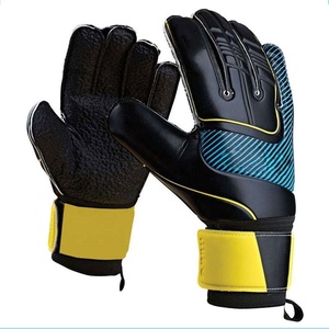 New 2025 4mm Contact Germen Latex Professional Soccer Goalkeeper Gloves Finger Guard Unbeatable Grip, Durability, and Comfort - Product Image 1