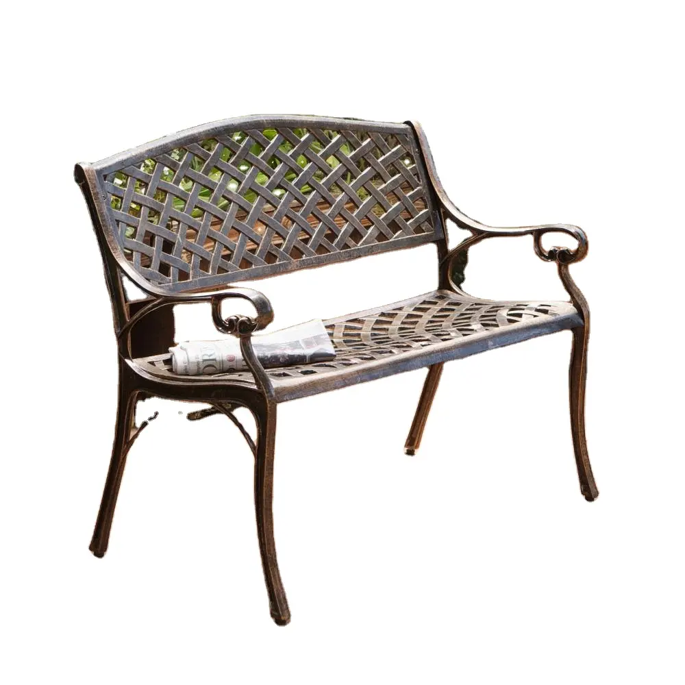 Antiqu forjado mobília exterior metal ferro design bistro jardim parque lazer cadeira