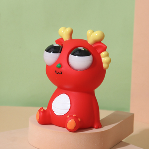 Juguete Antiestrés de Dragón con Ojos Saltones, Creativo y Divertido, de Silicona, 11*6.5cm - Product Image 5