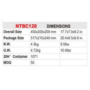 Torin NTBC128 Caja de herramientas de taller de metal portátil Caja de herramientas Nuestra empresa puede aceptar una variedad de especificaciones personalizadas <span class=keywords><strong>toolbo</strong></span> - Product Image 2