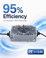 Chargeur de batterie intelligent LNLEE 12V 10A 14.6V, étanche IP67, pour moto, scooter, petite batterie AGM LiFePO4