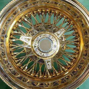 Jante à rayons Dayton Style Wire Wheel 72 100 120 144 150, chromée, Lowrider Regal Cutlass, <span class=keywords><strong>13</strong></span> 14 15 16 17 18 19 20 22 24 26 pouces - Product Image 3