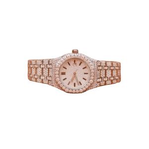 Nouvelle montre de luxe pour homme style hip-hop, cadran de haute qualité, diamants de laboratoire personnalisés, entièrement sertie, design classique - Product Image 1