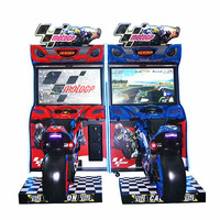 Machine de jeu d'arcade Moto GP – Simulateur de moto commercial à monnayeur pour salle d'arcade