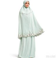 Tenue de prière islamique pour femmes musulmanes : Robe, Jilbab, Abaya, Long Khimar, Robe de l'Aïd, Ensembles de jupes Abayas, Vêtements du Ramadan
