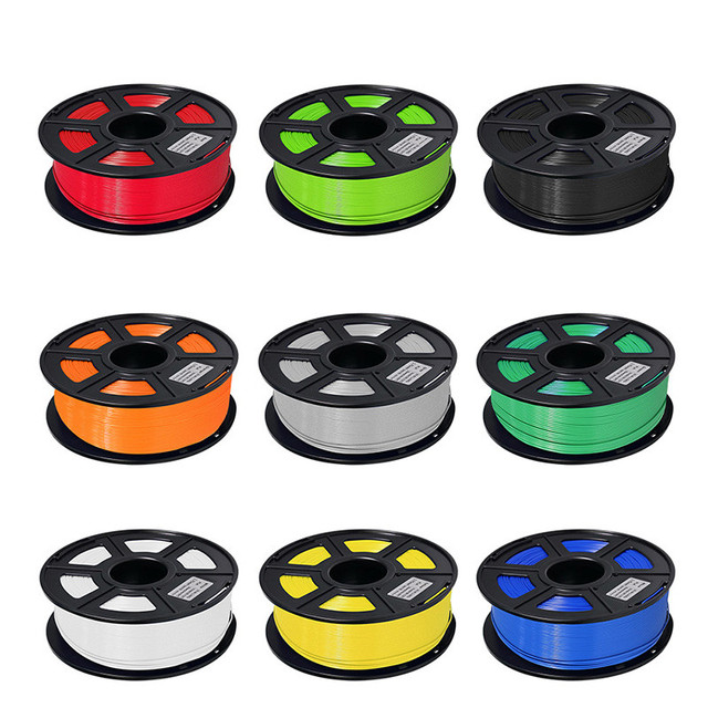 Best Quality 3d Printer Plastic Filament 1.75mm PLA/ABS/PCL/PETG/TPU/HIPS/PP/WOOD Etc