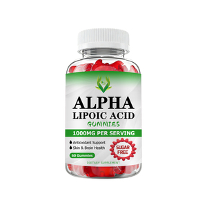 Gomitas de Ácido Alfa Lipoico de Marca Privada 1000MG Sin Azúcar, Apoyo Antioxidante, Salud Cerebral, Nutrición para la Vitalidad de la Piel, Dieta Vegetariana - Product Image 1