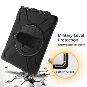 Custodia Protettiva Antiurto con Supporto per <span class=keywords><strong>Samsung</strong></span> Galaxy <span class=keywords><strong>Tab</strong></span> Active 5 <span class=keywords><strong>Pro</strong></span> 2025 SM-X350/SM-X356B con Porta Penna/Tracolla - Product Image 2