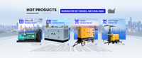 Groupe électrogène diesel 20KW/25KVA, refroidissement par eau, protection automatique, groupe électrogène diesel silencieux