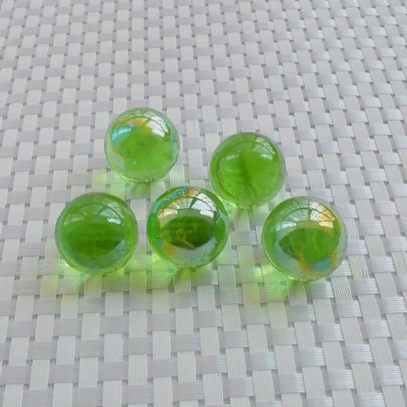 Bolas de cristal de alta calidad de 16mm, 14mm, 25mm, canicas de cristal coloridas hechas a mano