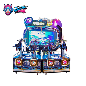 <span class=keywords><strong>Gioco</strong></span> Arcade a Gettoni per 4 Giocatori, Pesca e Tiro, Macchina Acchiappapesci Video - Product Image 2