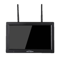 Moniteur FPV Hawkeye Little Pilot Captain 10,2 pouces avec DVR, récepteur double 5,8G 60CH, 1024x600, 1000lux, NTSC PAL pour drones FPV