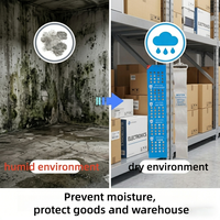 Barre déshydratante pour conteneurs, type suspendu, anti-humidité pour entrepôt et sous-sol - Bâtonnet anti-moisissure