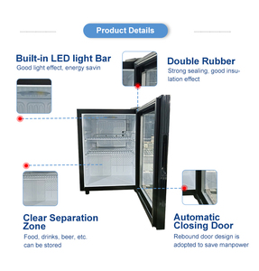 Vanace Custom 70L Compressor Mini Refrigerator Ideal <b>for</b> Hotel and Home Beverage <b>Storage</b> - Product Image 6