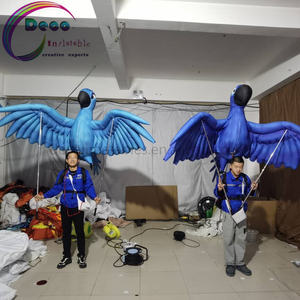 Perroquet gonflable en tissu polyester personnalisé de 2.5m de large pour les performances de <span class=keywords><strong>rue</strong></span> - Product Image 6