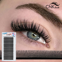 Ensemble de maquillage complet avec extensions de cheveux humains et fournitures d'extensions de cils