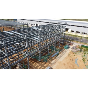 Cấu trúc khung thép cứng nhắc đúc sẵn tòa nhà văn phòng thép nhiều tầng - Product Image 2