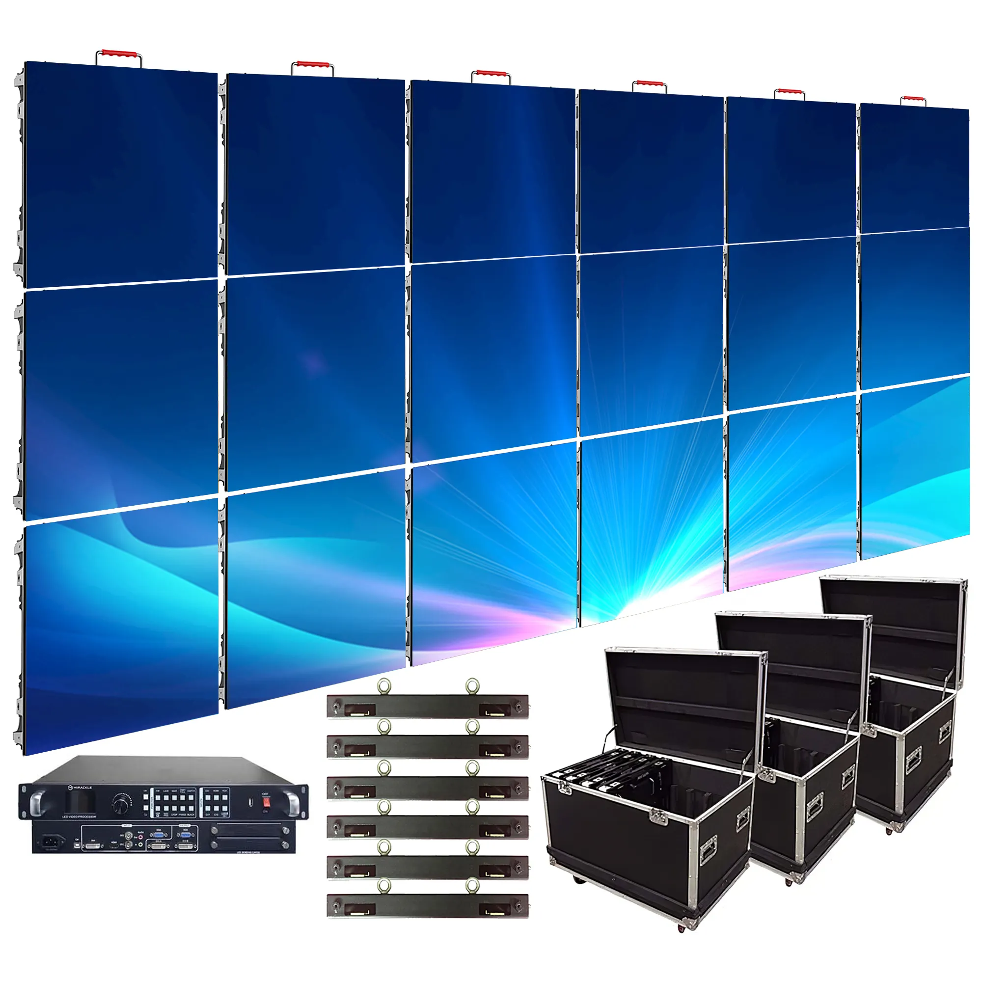 High Definition indoor p2 p3.91 p6 p10 outdoor stage led display church video wall curtain led wall advertising screen display