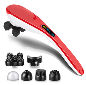 Venta caliente Masajeador de espalda de mano Alivio de percusión de tejido profundo para espalda Cuello Hombros Cintura Piernas Alivio del dolor y el estrés - Product Image 3