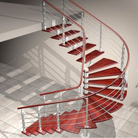 Marches D'escalier En Pierre naturelle avec des escaliers décorations près riser de roulement en bois