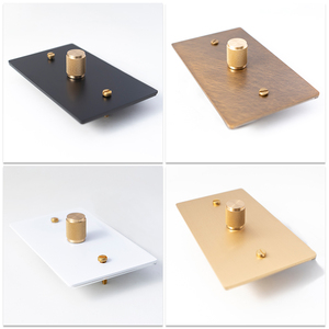 Low-volt 12-24v PWM LED <strong>Dimmer</strong> Multi-Color Panel Knurled Design <strong>Dimmer</strong> <strong>Switch</strong> for LED Strips,12/24V <strong>Lamps</strong>/<strong>halogen</strong> (low Voltage) - Product Image 2