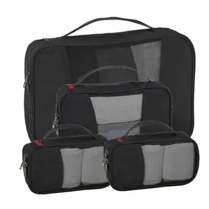 classic 4 piece compression packing cubes travel organizer wholesale packing cubes for travel