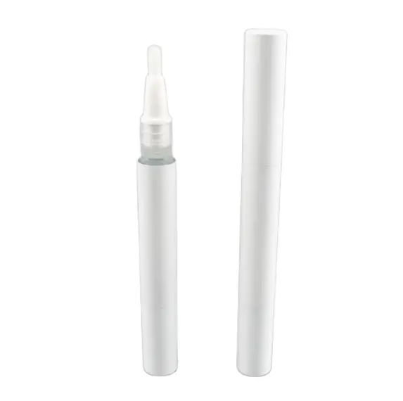 Yeni varış plastik popüler 2ml/4ml beyaz boş diş beyazlatma kalemi boş fırça aplikatör