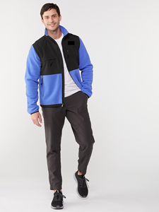 Giacca in Pile Leggera da Uomo OEM di Alta Qualità, Calda, Personalizzata, da Esterno, all'Ingrosso - Product Image 4