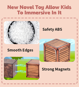 ตัวต่อแม่เหล็กเพื่อการศึกษา128ชิ้นของขวัญวันเกิดวันคริสต์มาสสำหรับเด็กหญิงและเด็กชายอายุ<span class=keywords><strong>3</strong></span> + ปี - Product Image 4