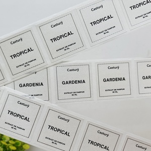 Luxury Gold Foil 3D <strong>Embossed</strong> <strong>Perfume</strong> Candle Jar <strong>Sticker</strong> Luxury Custom Logo Texture Paper Labels <strong>Sticker</strong> for Bottles - Product Image 3