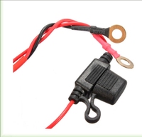 Câble adaptateur allume-cigare USB C 20V en cuivre étamé avec lumière LED pour voiture, prise mâle Type-C pour caméra embarquée GPS