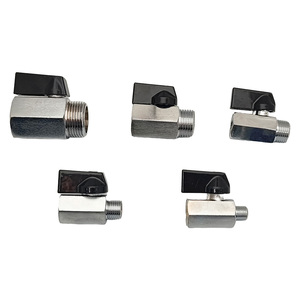 <strong>Mini</strong> <strong>Ball</strong> <strong>Valve</strong> NPT Female X Male Threaded Compact Shut-Off <strong>Valve</strong> for Water/Gas/Oil Lines - Product Image 5