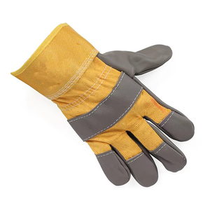 Gants <span class=keywords><strong>de</strong></span> soudage en cuir <span class=keywords><strong>de</strong></span> chèvre robustes, résistants au feu, avec renforts sur la paume, gants <span class=keywords><strong>de</strong></span> <span class=keywords><strong>soudeur</strong></span>, gants <span class=keywords><strong>de</strong></span> sécurité pour le travail industriel - Product Image 3