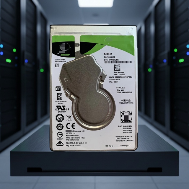 ST500LM030 500GB SATA 6Gb/s 5400RPM 128MB Cache 2.5inch 7mm CMR Internal Notebook HDD Hard Disk Drive for Laptop Storage