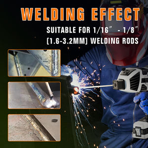 110V portatile IGBT bastone saldatore a bastone nuova condizione Mini 120A palmare saldatore ad arco 1.6-3.2mm unità pavimento in acciaio per uso domestico - Product Image 5