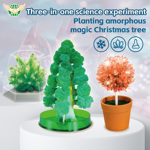 2024 nouveau produit Science Kit expériences <span class=keywords><strong>cristaux</strong></span> arbre de noël Science expérience cristal croissant Science jeu - Product Image 2