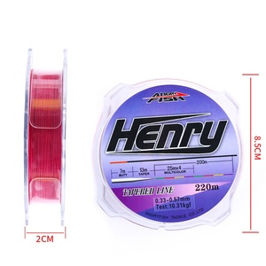 Angryfish bán buôn thể thao câu cá dòng Nylon câu cá dòng 220m Henry loạt phổ biến mạnh mẽ sức mạnh dòng OEM - Product Image 2