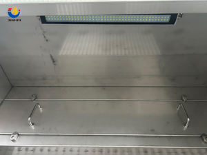 Цена по прейскуранту завода-изготовителя 304 из нержавеющей стали 1 метр влажная покрасочная камера для жидкой окраски с поворотным столом - Product Image 6